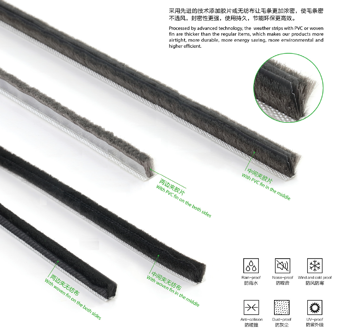 Brush Strip Series